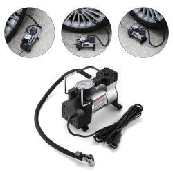 M033A (Aleja1) Z030H KOMPRESOR SAMOCHODOWY SPRĘŻARKA POMPKA 120 PSI 12V -M049 czerwony kartonik