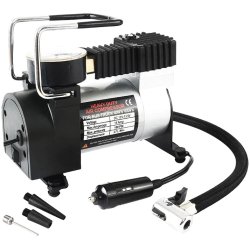 M033A (Aleja1) Z030H KOMPRESOR SAMOCHODOWY SPRĘŻARKA POMPKA 120 PSI 12V -M049 czerwony kartonik