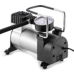 M033A (Aleja1) Z030H KOMPRESOR SAMOCHODOWY SPRĘŻARKA POMPKA 120 PSI 12V -M049 czerwony kartonik