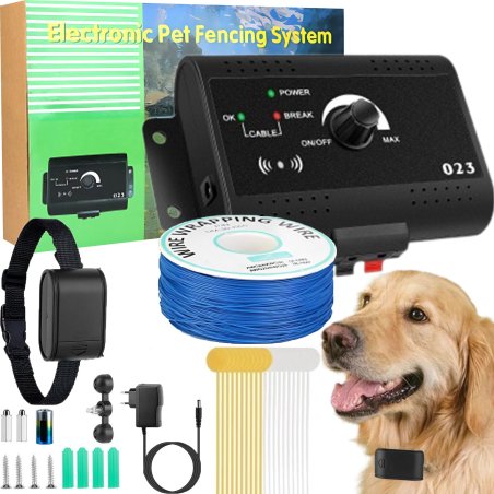 M042D (ALEJA2) Z048H ELEKTRYCZNY PASTUCH DLA PSA KOJEC OGRODZENIE OBROŻA ZESTAW -E187