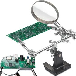 M002D    TRZECIA RĘKA ZESTAW DO LUTOWANIA UCHWYT LUPA -O028
