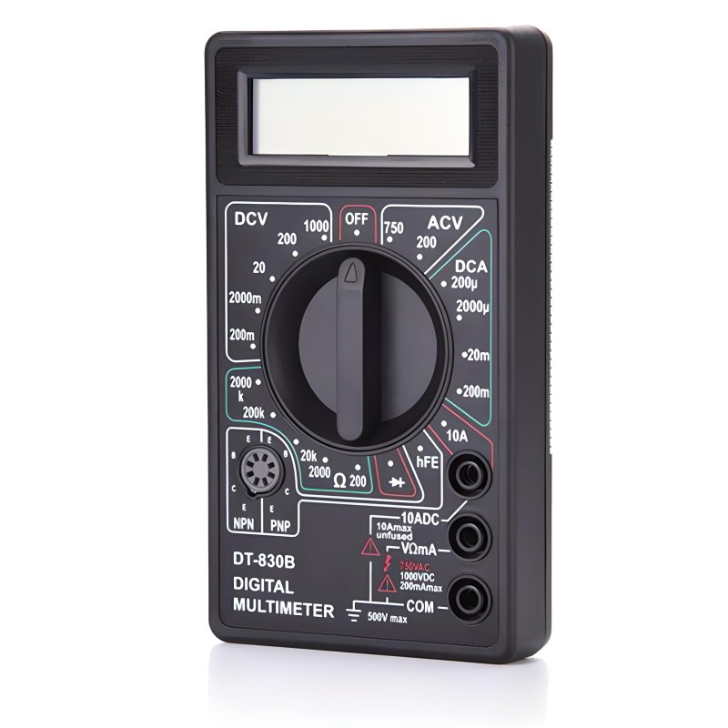 M003A   CYFROWY MIERNIK PRĄDU MULTIMETR IGŁOWY LCD -E222