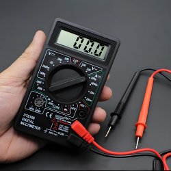M003A   CYFROWY MIERNIK PRĄDU MULTIMETR IGŁOWY LCD -E222