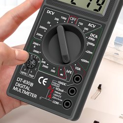 M003A   CYFROWY MIERNIK PRĄDU MULTIMETR IGŁOWY LCD -E222