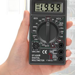 M003A   CYFROWY MIERNIK PRĄDU MULTIMETR IGŁOWY LCD -E222