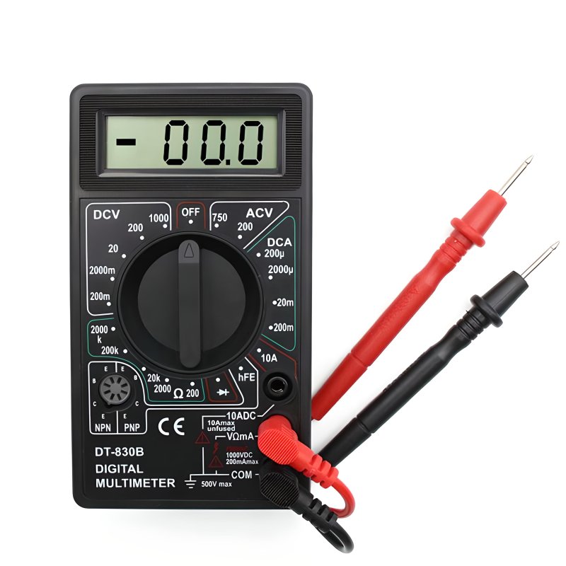 M003A   CYFROWY MIERNIK PRĄDU MULTIMETR IGŁOWY LCD -E222
