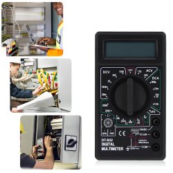 M003A   CYFROWY MIERNIK PRĄDU MULTIMETR IGŁOWY LCD -E222