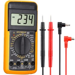 M004A   CYFROWY MIERNIK PRĄDU MULTIMETR TESTER NAPIĘCIA  -E208