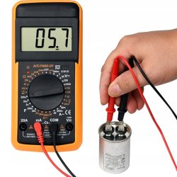 M004A   CYFROWY MIERNIK PRĄDU MULTIMETR TESTER NAPIĘCIA  -E208