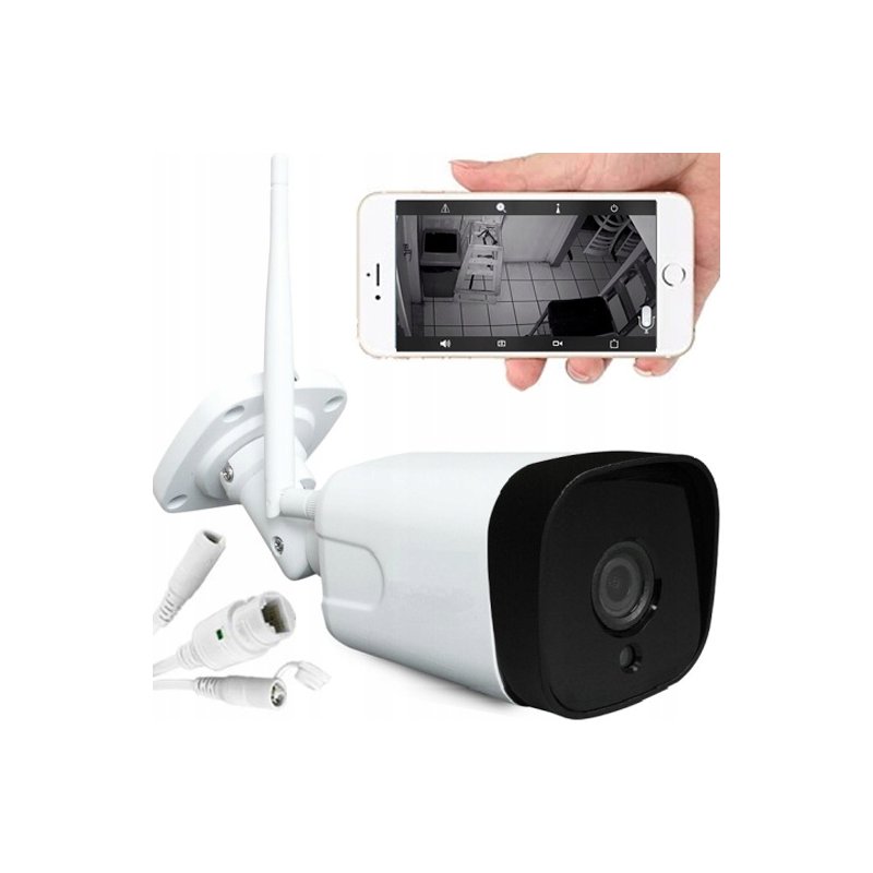 N215 N257 KAMERA ZEWNĘTRZNA IP WiFi Full HD 2Mpx 1080p 50m -E217