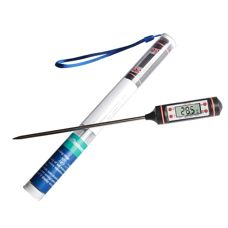 M003C  TERMOMETR KUCHENNY CYFROWY DO MIĘSA WINA LCD SONDA SZPILKOWY -E070