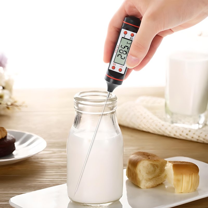 M003C  TERMOMETR KUCHENNY CYFROWY DO MIĘSA WINA LCD SONDA SZPILKOWY -E070