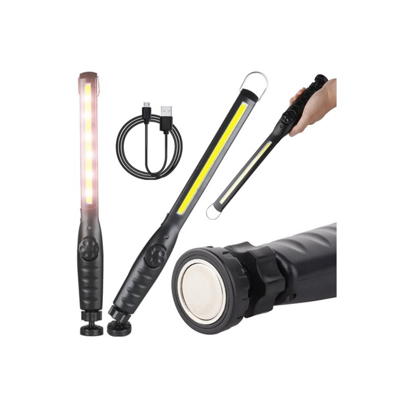 N122 LAMPA WARSZTATOWA ROBOCZA AKUMULATOROWA LED COB 8W -E221