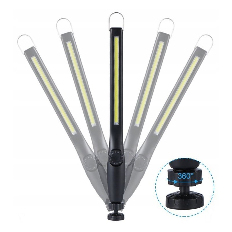 N122 LAMPA WARSZTATOWA ROBOCZA AKUMULATOROWA LED COB 8W -E221
