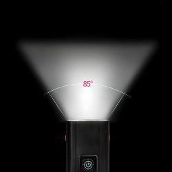 M083B (ALEJA3) LAMPKA ROWEROWA LED PRZÓD TYŁ POWERBANK 1600LM -S102