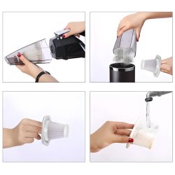 M002.5   RĘCZNY ODKURZACZ SAMOCHODOWY 4200Pa 120W 12V MOCNY -M030