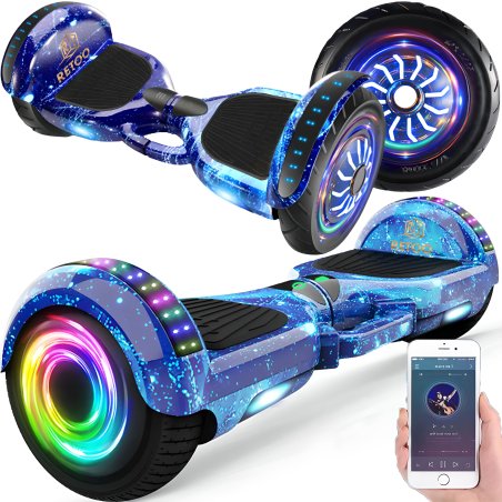 M005C    HOVERBOARD DESKOROLKA ELEKTRYCZNA LED DESKA 10` - niebieska E031-2
