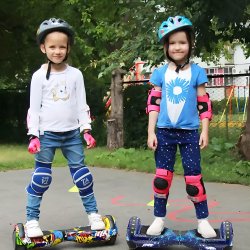 M005C    HOVERBOARD DESKOROLKA ELEKTRYCZNA LED DESKA 10` - niebieska E031-2