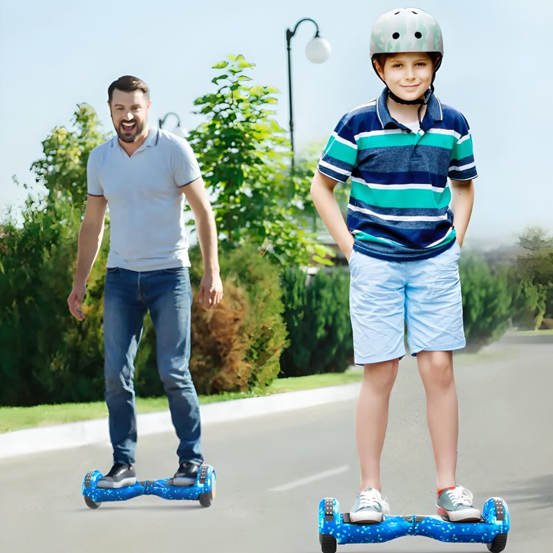 M005C    HOVERBOARD DESKOROLKA ELEKTRYCZNA LED DESKA 10` - niebieska E031-2