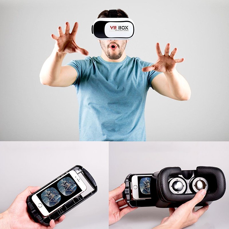 M002.5   OKULARY VR GOGLE 3D + KONTROLER BLUETOOTH-E242