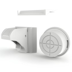 N265 ZABEZPIECZENIA SZAFEK DRZWI SZUFLAD BLOKADA MAGNETYCZNA 4 SZT X4 - kartonik O034