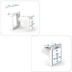 N265 ZABEZPIECZENIA SZAFEK DRZWI SZUFLAD BLOKADA MAGNETYCZNA 4 SZT X4 - kartonik O034
