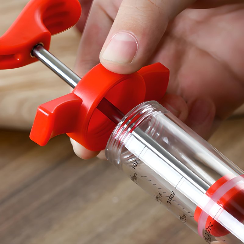 N026 STRZYKAWKA DO MIĘSA NASTRZYKIWARKA 3 IGŁY 30 ML -O184