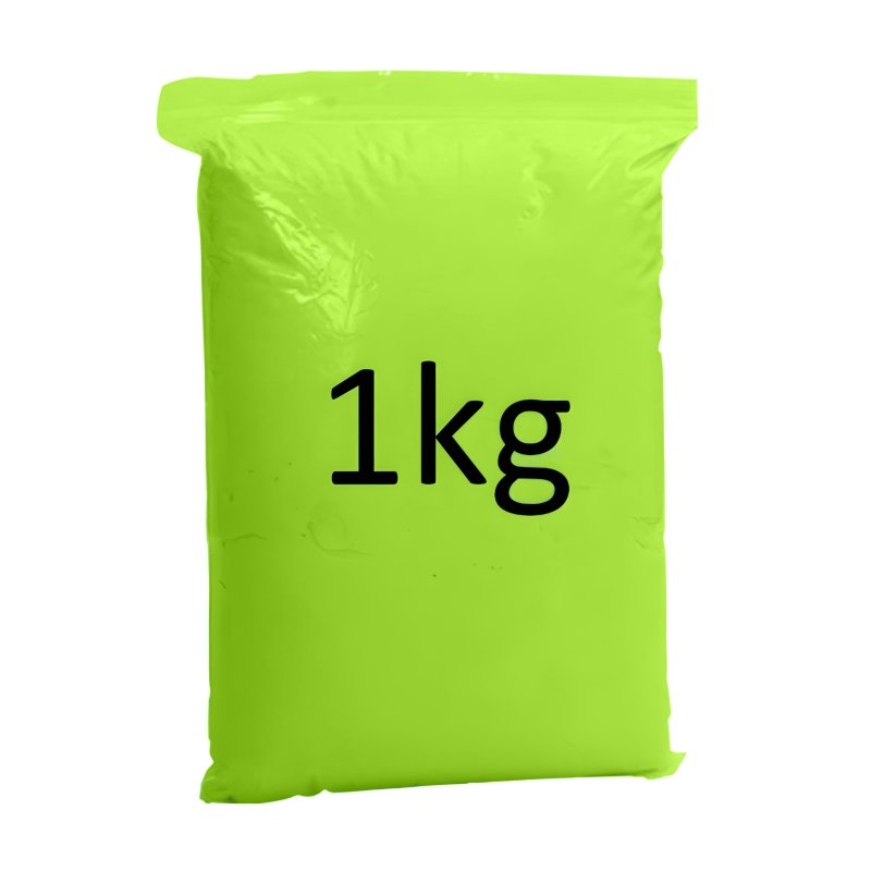 M032A (ALEJA1)  PIASEK KINETYCZNY 1KG PIASKOLINA 5 KOLORÓW MAGICZNY - D008-2 Zielony