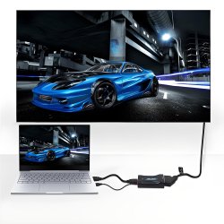 M002E ADAPTER KONWERTER HDMI DO NA SCART AV EURO FULL HD -E281