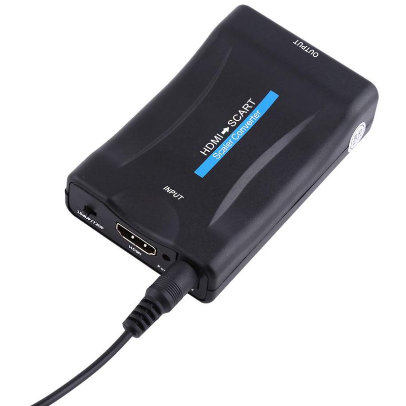 M002E ADAPTER KONWERTER HDMI DO NA SCART AV EURO FULL HD -E281