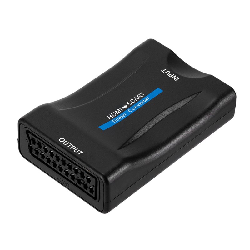 M002E ADAPTER KONWERTER HDMI DO NA SCART AV EURO FULL HD -E281