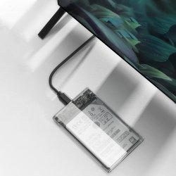M000  OBUDOWA DYSKU 2,5'' KIESZEŃ HDD SATA USB 3.0 -E277
