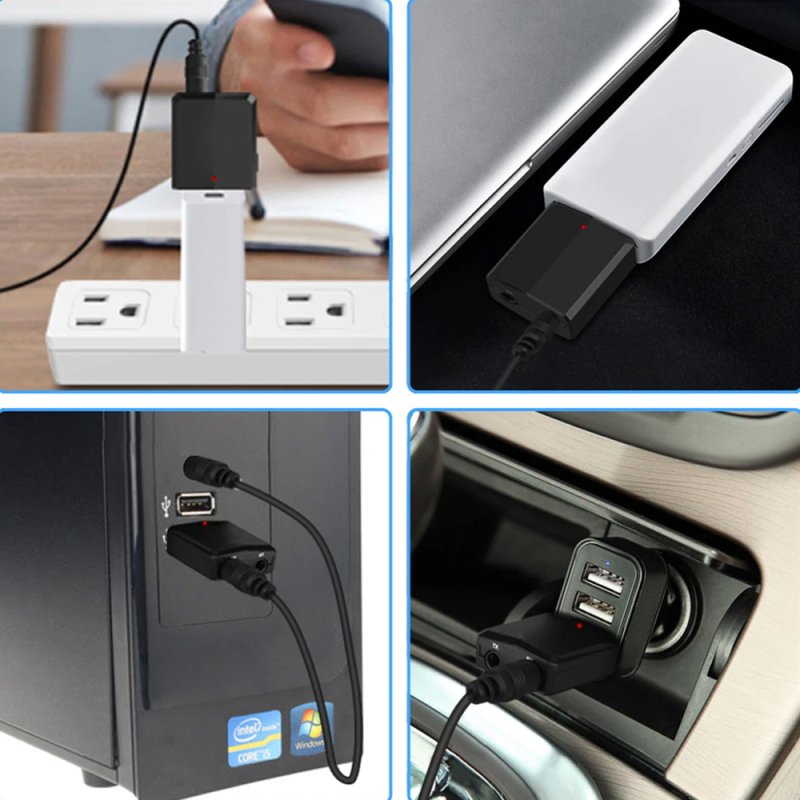 M002E    ODBIORNIK DŹWIĘKU ADAPTER BLUETOOTH USB + AUX MINIJACK E298