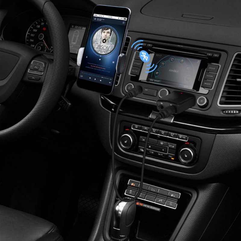 M002E    ODBIORNIK DŹWIĘKU ADAPTER BLUETOOTH USB + AUX MINIJACK E298