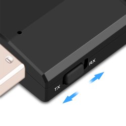 M002E    ODBIORNIK DŹWIĘKU ADAPTER BLUETOOTH USB + AUX MINIJACK E298