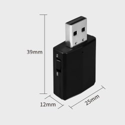 M002E    ODBIORNIK DŹWIĘKU ADAPTER BLUETOOTH USB + AUX MINIJACK E298