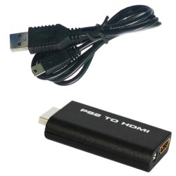 N342 ADAPTER PS2 do HDMI KONWERTER PRZEJŚCIÓWKA AUDIO  -E387