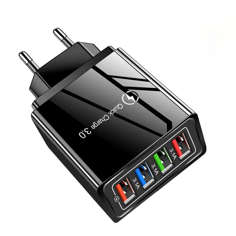 M000    SZYBKA ŁADOWARKA SIECIOWA 3.0 USB QUICK CHARGE-E373