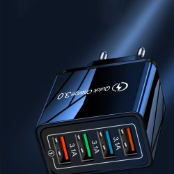 M000    SZYBKA ŁADOWARKA SIECIOWA 3.0 USB QUICK CHARGE-E373