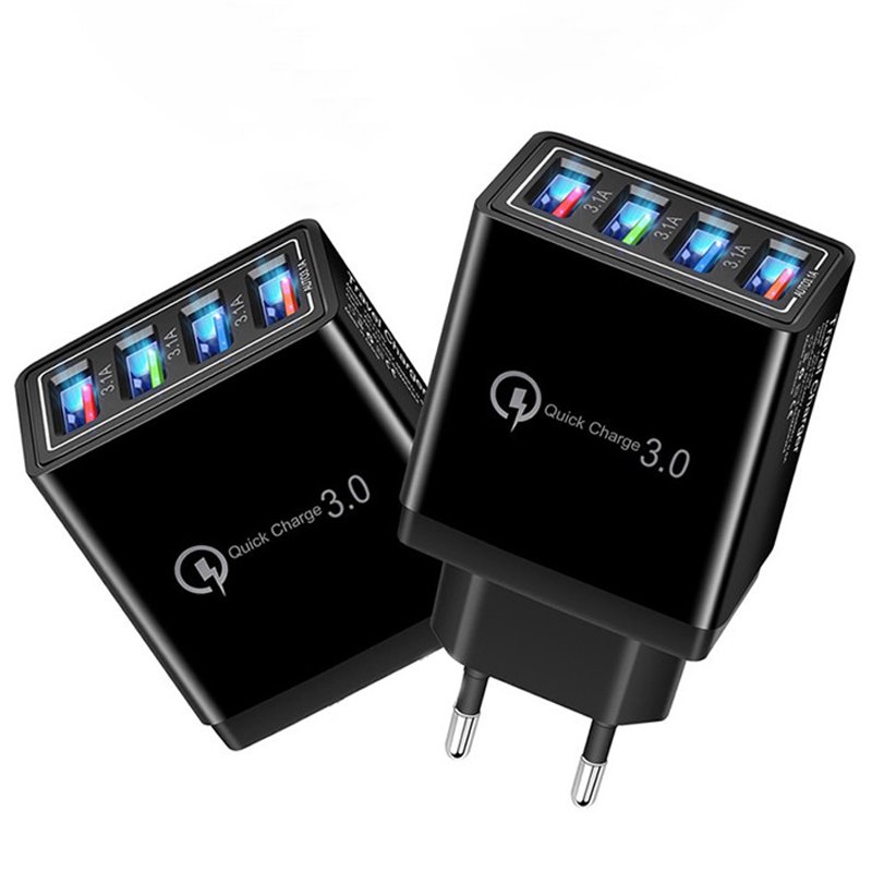 M000    SZYBKA ŁADOWARKA SIECIOWA 3.0 USB QUICK CHARGE-E373