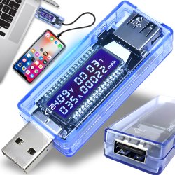 N374 MIERNIK WOLTOMIERZ USB AMPEROMIERZ TESTER-E363
