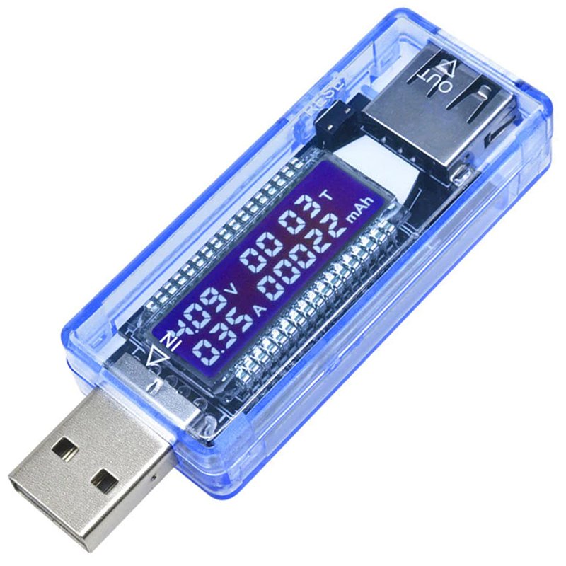 N374 MIERNIK WOLTOMIERZ USB AMPEROMIERZ TESTER-E363