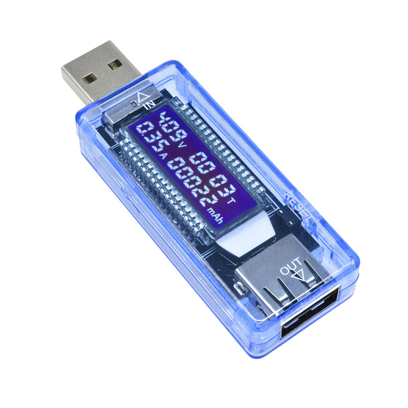 N374 MIERNIK WOLTOMIERZ USB AMPEROMIERZ TESTER-E363