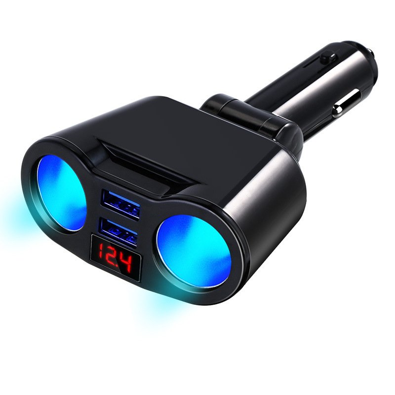 N123 ROZDZIELACZ GNIAZDA ZAPALNICZKI USB WOLTOMIERZ ŁADOWARKA-E382
