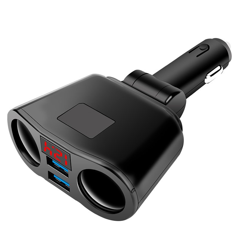 N123 ROZDZIELACZ GNIAZDA ZAPALNICZKI USB WOLTOMIERZ ŁADOWARKA-E382