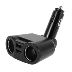 N123 ROZDZIELACZ GNIAZDA ZAPALNICZKI USB WOLTOMIERZ ŁADOWARKA-E382
