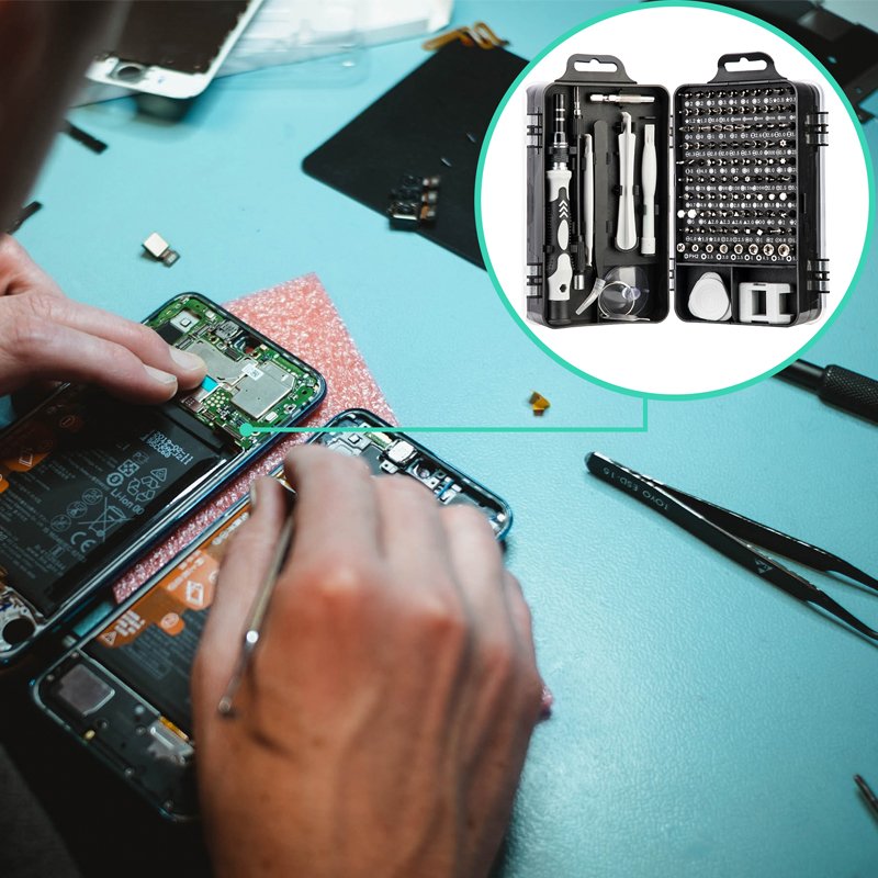M003F   ZESTAW ŚRUBOKRĘTÓW PRECYZYJNYCH TORX BITY 115W1-O341