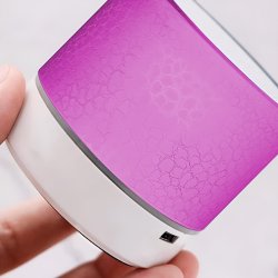 N154 GŁOŚNIK BEZPRZEWODOWY MINI PRZENOŚNY BLUETOOTH USB SD ŚWIECĄCY LED RÓŻOWY - ciemno różowy E209-5