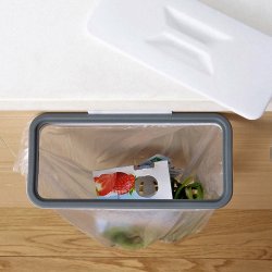 N083 N359  KOSZ NA ŚMIECI SKŁADANY BIO WISZĄCY NA SZAFKĘ SZUFLADY -O242