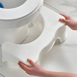 M005C   PODNÓŻEK TOALETOWY PODEST ŁAZIENKOWY STOŁEK TABORET TOALETKA KOSMETYCZNA XL -O374